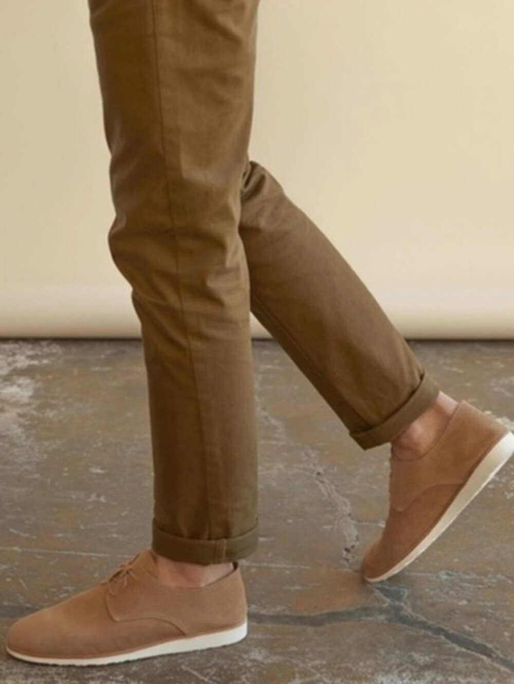 Nisolo Brown Lightweight Flex Traveler Suede Derby Shoes